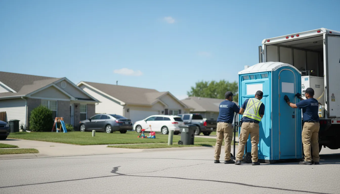 Standard Porta Potty Rentals in La Harpe, IL near me